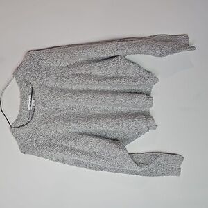 William Rast small gray cropped sweater